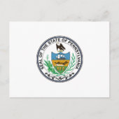 Pennsylvania State Seal Briefkaart (Voorkant)
