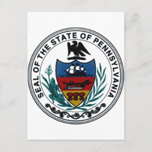 Pennsylvania State Seal Briefkaart