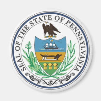 Pennsylvania State Seal Magneet