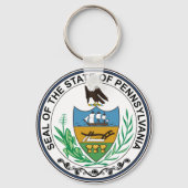Pennsylvania State Seal Sleutelhanger (Voorkant)