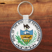 Pennsylvania State Seal Sleutelhanger (Voorkant)