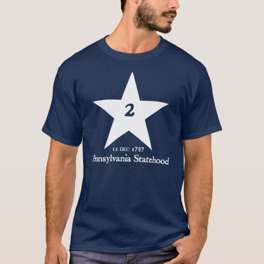 Pennsylvania Statehood T-shirt (Voorkant)