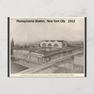 Pennsylvania Station New York 1912 Briefkaart