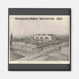 Pennsylvania Station New York 1912 Magneet