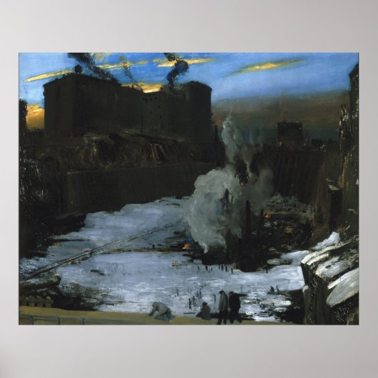 Pennsylvania Station opgraving Poster (Voorkant)