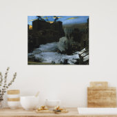 Pennsylvania Station opgraving Poster (Keuken)