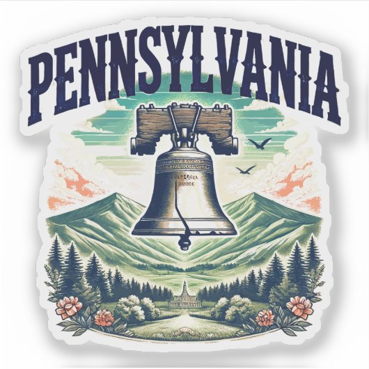 Pennsylvania Sticker (Voorkant)