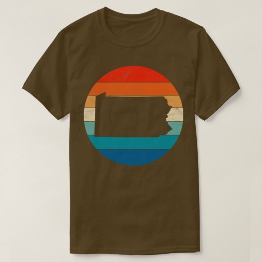 Pennsylvania T-shirt (Design voorkant)