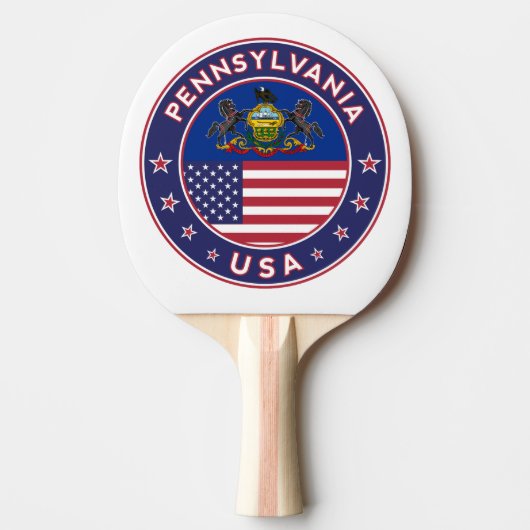 Pennsylvania Tafeltennisbatje (Voorkant)