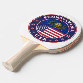 Pennsylvania Tafeltennisbatje (Voorkant Gekanteld)