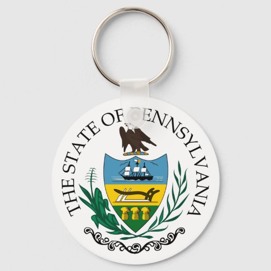 Pennsylvania-teken Sleutelhanger (Voorkant)