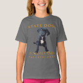 Pennsylvania Territory Dog De Grote Deense Puppy T-shirt (Voorkant)