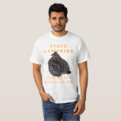 Pennsylvania Territory Wild Vogel Baardman T-shirt (Voorkant volledig)
