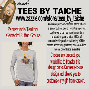 Pennsylvania Territory wild vogeltje Kraaghaan Tri-Blend Shirt