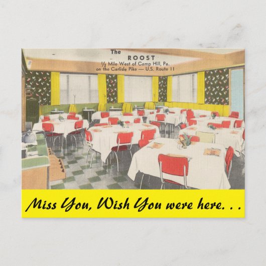 Pennsylvania, The Roost, Camp Hill Briefkaart (Voorkant)