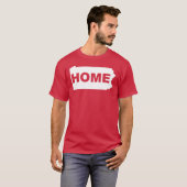 Pennsylvania Thuis Weg Van State T-Shirt (Voorkant volledig)