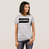 Pennsylvania Thuis Weg Van State T-Shirt (Voorkant volledig)