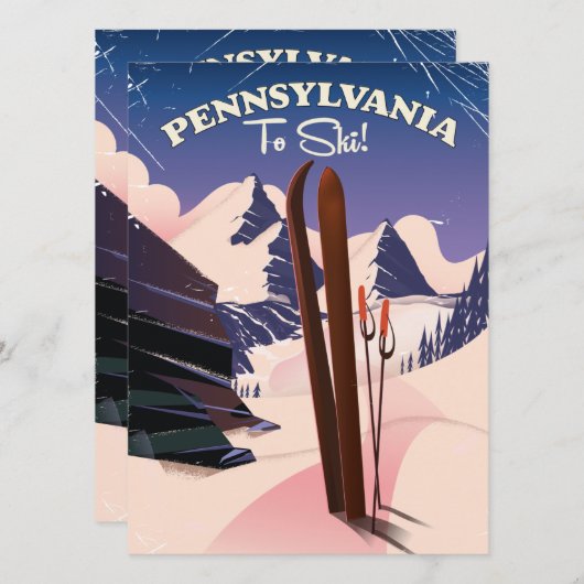 Pennsylvania to Ski (Voorkant / Achterkant)