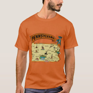 Pennsylvania -  Toerisme T-shirt