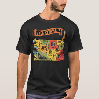 Pennsylvania -  Toerisme T-shirt