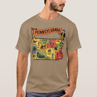 Pennsylvania -  Toerisme T-shirt