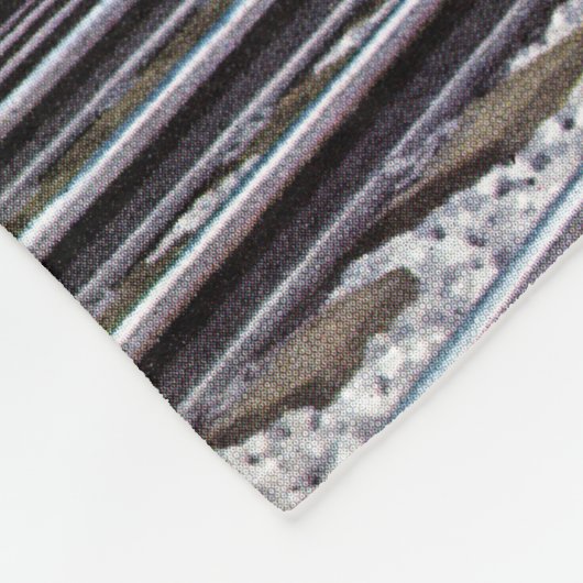 Pennsylvania Train, onbekend Fleece Deken (Hoek)