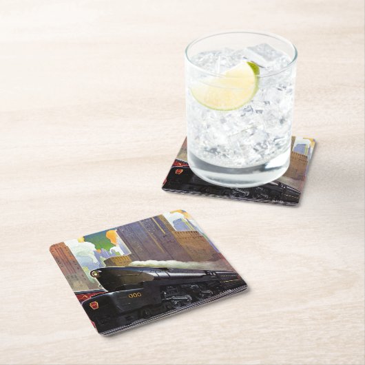 Pennsylvania Train, onbekend Kartonnen Onderzetters (Insitu)