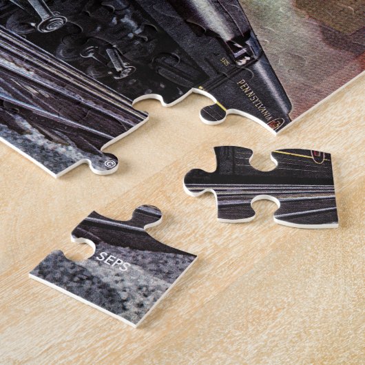 Pennsylvania Train, onbekend Legpuzzel (Zijkant)