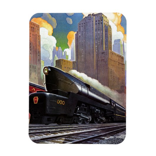 Pennsylvania Train, onbekend Magneet (Verticaal)