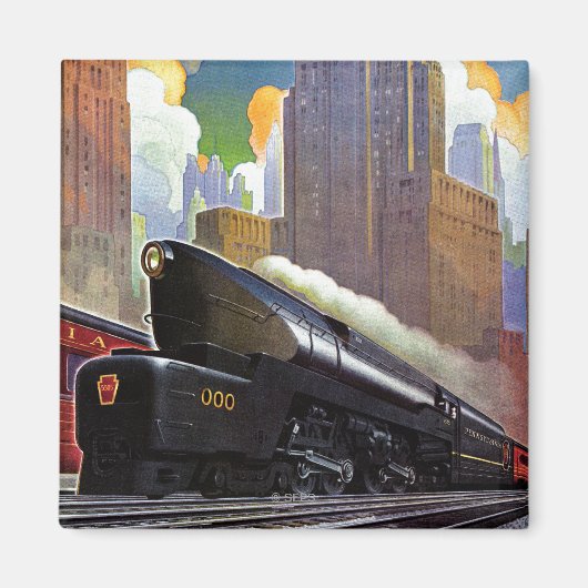 Pennsylvania Train, onbekend Magneet (Voorkant)