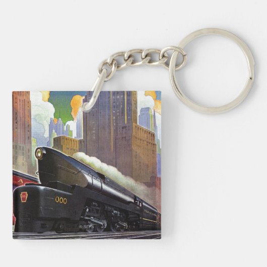 Pennsylvania Train, onbekend Sleutelhanger (Achterkant)