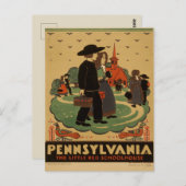 Pennsylvania Travel Briefkaart (Voorkant / Achterkant)