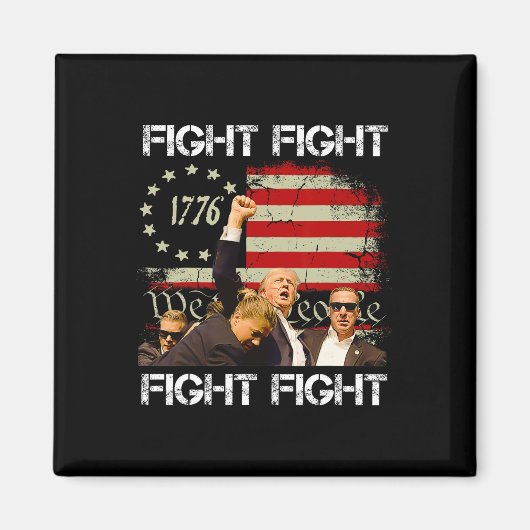 Pennsylvania Trump 2024 gevecht! Magneet (Voorkant)