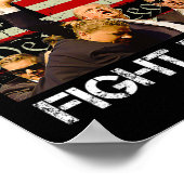 Pennsylvania Trump 2024 gevecht! Poster (Hoek)