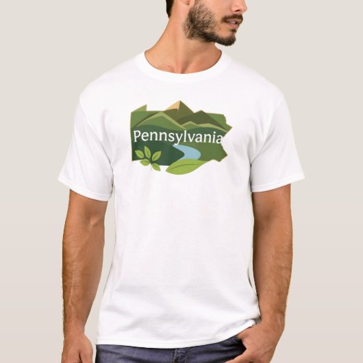 Pennsylvania Tshirt V05 (Voorkant)