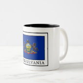 Pennsylvania Tweekleurige Koffiemok (Voorkant rechts)