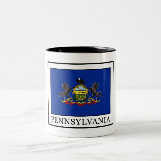 Pennsylvania Tweekleurige Koffiemok (Center)