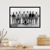 Pennsylvania University Rowing Team 1915 Poster (Keuken)