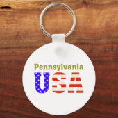 Pennsylvania USA! Sleutelhanger (Voorkant)