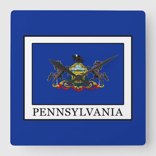 Pennsylvania Vierkante Klok (Voorkant)