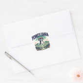Pennsylvania Vierkante Sticker (Envelop)