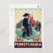 Pennsylvania vintage briefkaart USA (Voorkant / Achterkant)