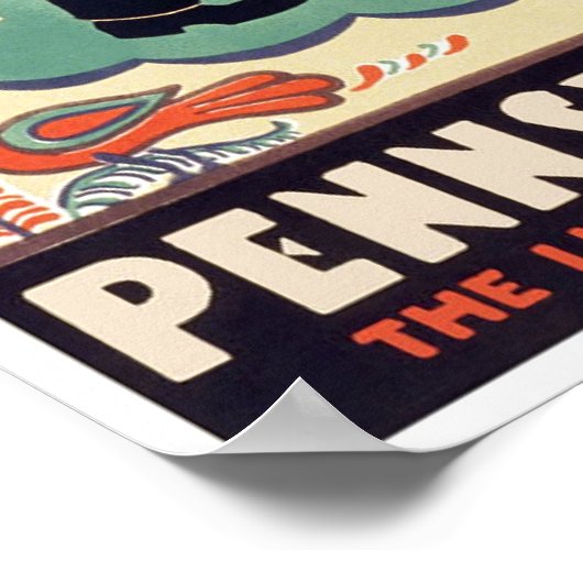 Pennsylvania Vintage Poster (Hoek)