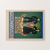 Pennsylvania, vintage reisposter, legpuzzel (Horizontaal)
