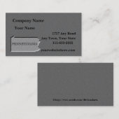 Pennsylvania Visitekaartje gesneden stenen look (Voorkant / Achterkant)