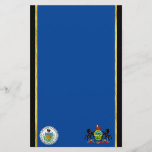 Pennsylvania vlag briefpapier