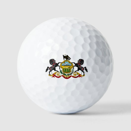 Pennsylvania vlag golfballen (Voorkant)