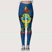 Pennsylvania vlag leggings (Voorkant)