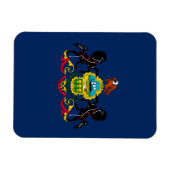 Pennsylvania vlag magneet (Horizontaal)