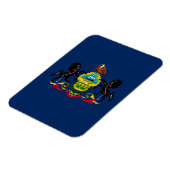 Pennsylvania vlag magneet (Linkerzijde)